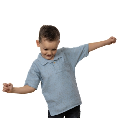U/K ERKEK PATLI TATİL YAKA GÖMLEK