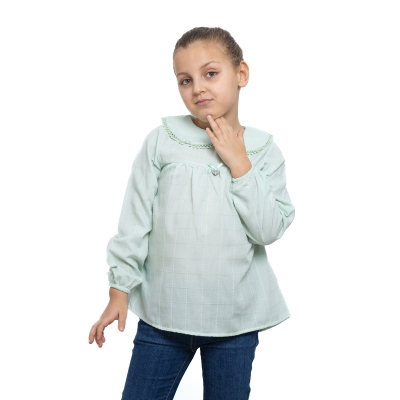 U/K KIZ YUVARLAK ROBALI ELBİSE