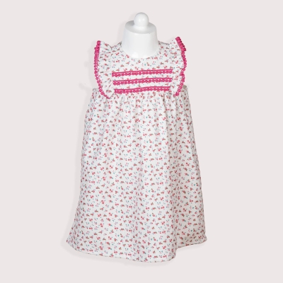 KIZ 2-5 YAŞ ŞÖNİL DANTEL DETAYLI JİLE