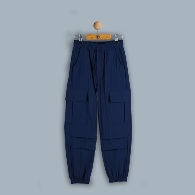 KIZ 6-9 YAŞ CEPLİ PANTOLON 