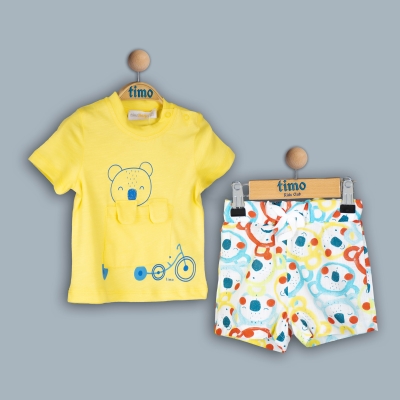 KIZ BEAR 6-24 AY ŞORTLU TAKIM