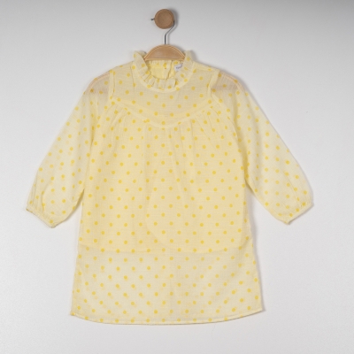 U/K KIZ PUANLI ELBİSE