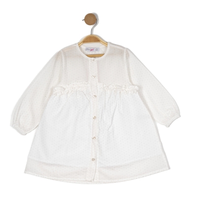 U/K KIZ SİM PUANLI ELBİSE