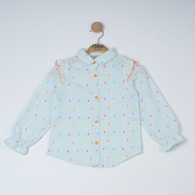 U/K KIZ BEBE YAKALI BLUZ